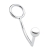 Кольцо на пенис с анальным стимулятором Stainless Steel Anal Hook   Cock Ring - BlueLine - в Мурманске купить с доставкой
