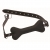 Черный кляп в форме косточки Hound Adjustable Dog Bone Gag - XR Brands - купить с доставкой в Мурманске