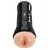 Телесный мастурбатор-вагина в черной колбе Super Luscious Lips XXL - Pipedream - в Мурманске купить с доставкой
