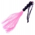 Розовая силиконовая плеть - 35,5 см. - Boys of Toys - купить с доставкой в Мурманске