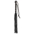 Чёрная мини-плеть из резины Rubber Mini Whip - 22 см. - Blush Novelties - купить с доставкой в Мурманске
