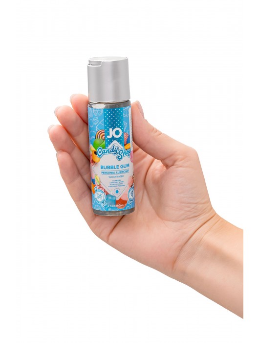 Смазка на водной основе Candy Shop Bubblegum с ароматом жвачки - 60 мл. - System JO - купить с доставкой в Мурманске