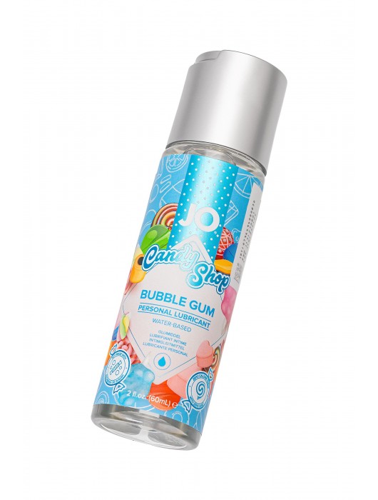 Смазка на водной основе Candy Shop Bubblegum с ароматом жвачки - 60 мл. - System JO - купить с доставкой в Мурманске