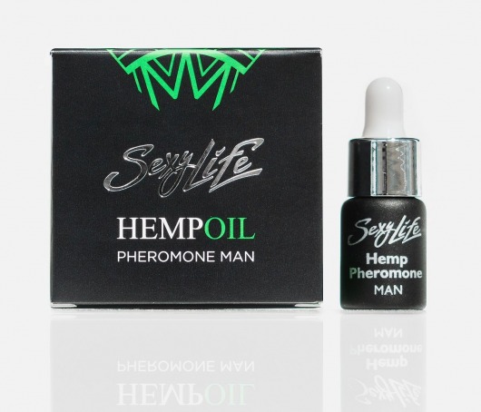 Мужские духи с феромонами Sexy Life HEMPOIL man - 5 мл. -  - Магазин феромонов в Мурманске