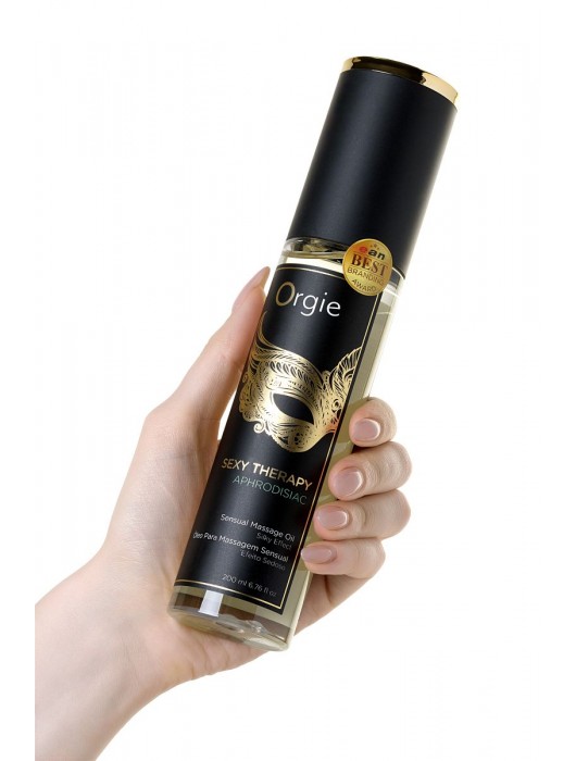 Минеральное массажное масло Orgie Sexy Therapy Afrodisiac - 200 мл. - ORGIE - купить с доставкой в Мурманске