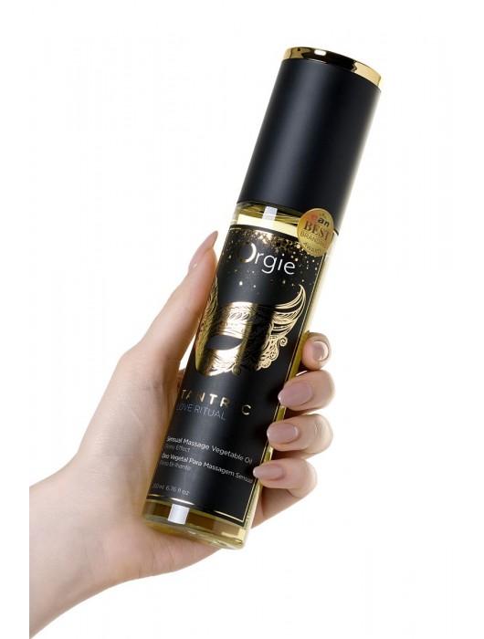 Растительное массажное масло Orgie Tantric Love Ritual - 200 мл. - ORGIE - купить с доставкой в Мурманске