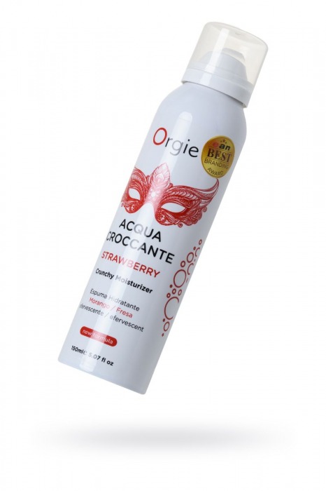 Шипучая увлажняющая пена для чувственного массажа Orgie Acqua Croccante - 150 мл. - ORGIE - купить с доставкой в Мурманске