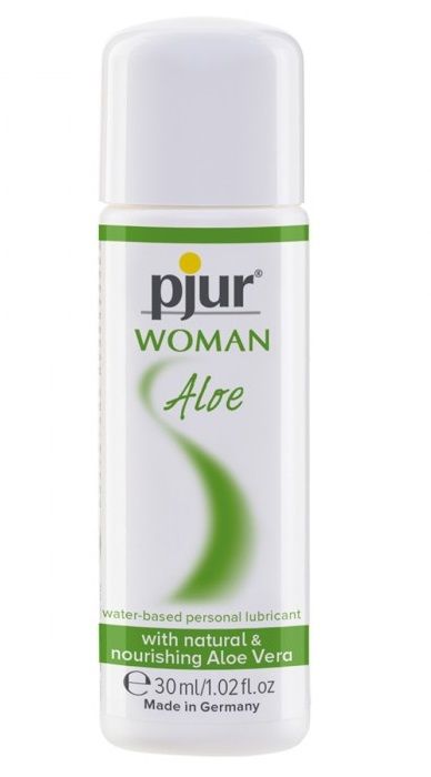 Лубрикант на водной основе pjur WOMAN Aloe - 30 мл. - Pjur - купить с доставкой в Мурманске