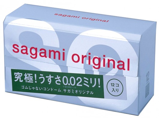 Ультратонкие презервативы Sagami Original - 12 шт. - Sagami - купить с доставкой в Мурманске