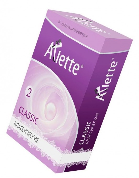 Классические презервативы Arlette Classic - 6 шт. - Arlette - купить с доставкой в Мурманске