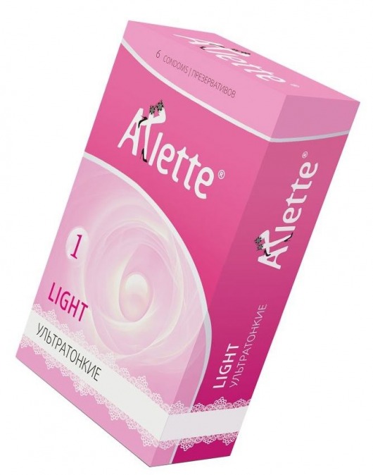 Ультратонкие презервативы Arlette Light - 6 шт. - Arlette - купить с доставкой в Мурманске