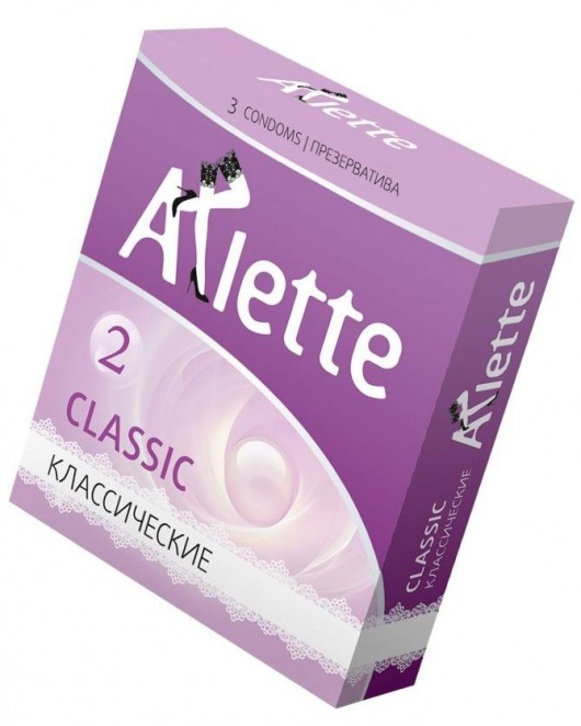 Классические презервативы Arlette Classic - 3 шт. - Arlette - купить с доставкой в Мурманске