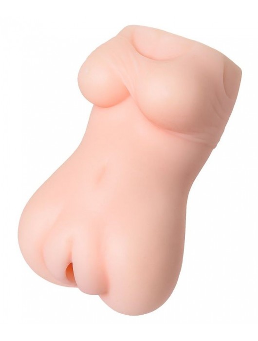 Телесный мастурбатор Juicy Pussy Cherry Ripe - ToyFa - в Мурманске купить с доставкой