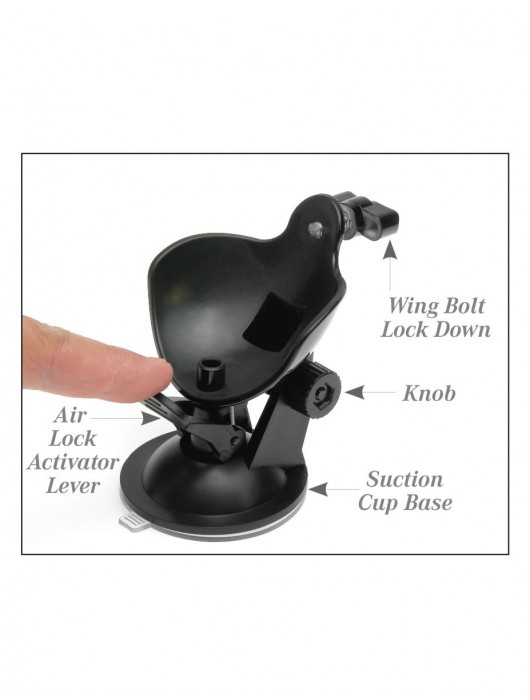 Прозрачный автоматический мастурбатор-анус Mega-Bator Ass - Pipedream - в Мурманске купить с доставкой