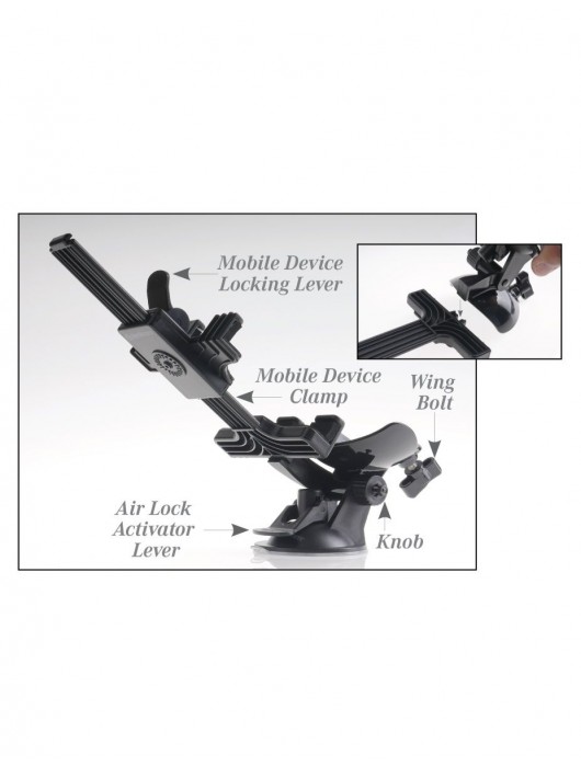 Прозрачный автоматический мастурбатор-анус Mega-Bator Ass - Pipedream - в Мурманске купить с доставкой