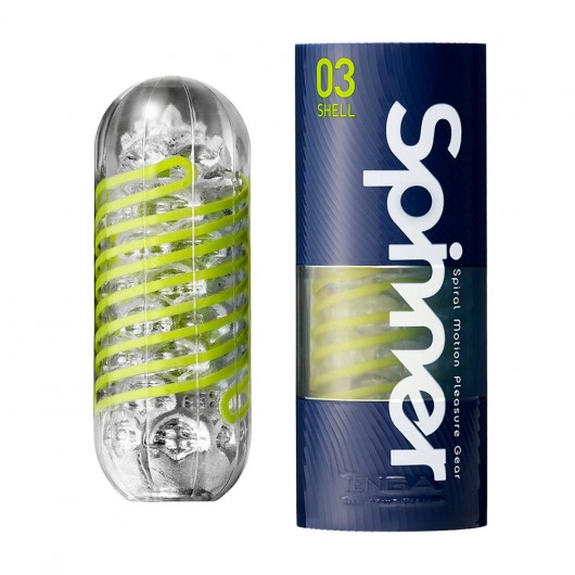 Мастурбатор SPINNER Shell - Tenga - в Мурманске купить с доставкой