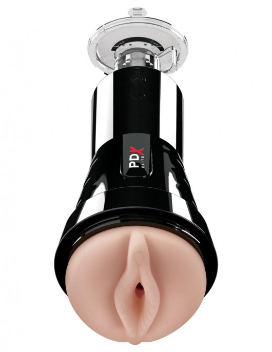 Телесный вибромастурбатор-вагина Cock Compressor Vibrating Stroker - Pipedream - в Мурманске купить с доставкой