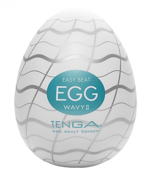 Мастурбатор-яйцо EGG Wavy II - Tenga - в Мурманске купить с доставкой