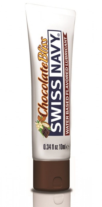 Лубрикант с ароматом шоколада Swiss Navy Chocolate Bliss Lube - 10 мл. - Swiss navy - купить с доставкой в Мурманске