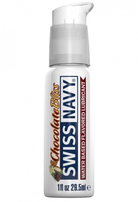 Лубрикант с ароматом шоколада Swiss Navy Chocolate Bliss Lube - 29,5 мл. - Swiss navy - купить с доставкой в Мурманске