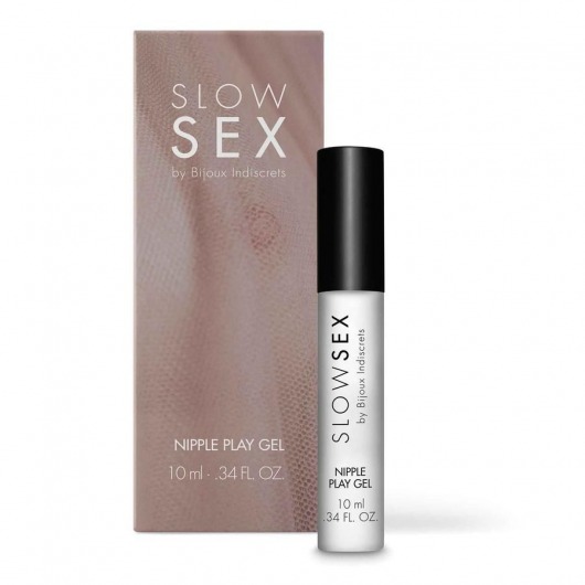 Возбуждающий гель для сосков Slow Sex Nipple Play Gel - 10 мл. - Bijoux Indiscrets - купить с доставкой в Мурманске