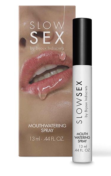 Спрей для усиления слюноотделения Slow Sex Mouthwatering Spray - 13 мл. - Bijoux Indiscrets - купить с доставкой в Мурманске