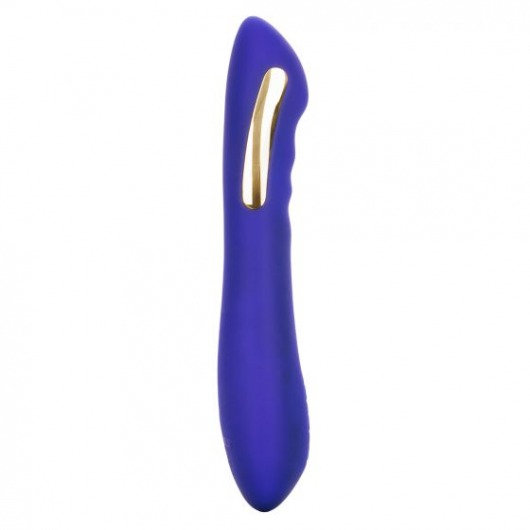 Фиолетовый вибратор с электростимуляцией Intimate E-Stimulator Petite Wand - 18,5 см. - California Exotic Novelties - купить с доставкой в Мурманске