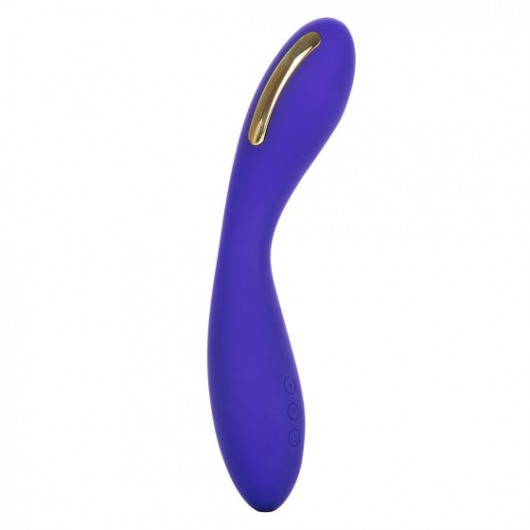 Фиолетовый вибратор с электростимуляцией Intimate E-Stimulator Wand - 21,5 см. - California Exotic Novelties - купить с доставкой в Мурманске