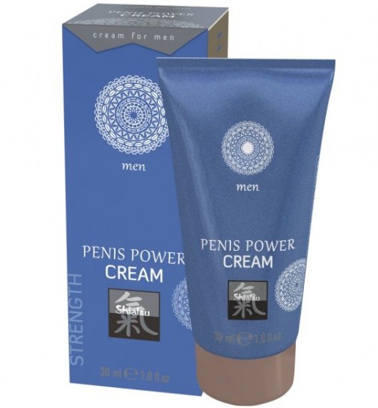 Возбуждающий крем для мужчин Penis Power Cream - 30 мл. - Shiatsu - купить с доставкой в Мурманске