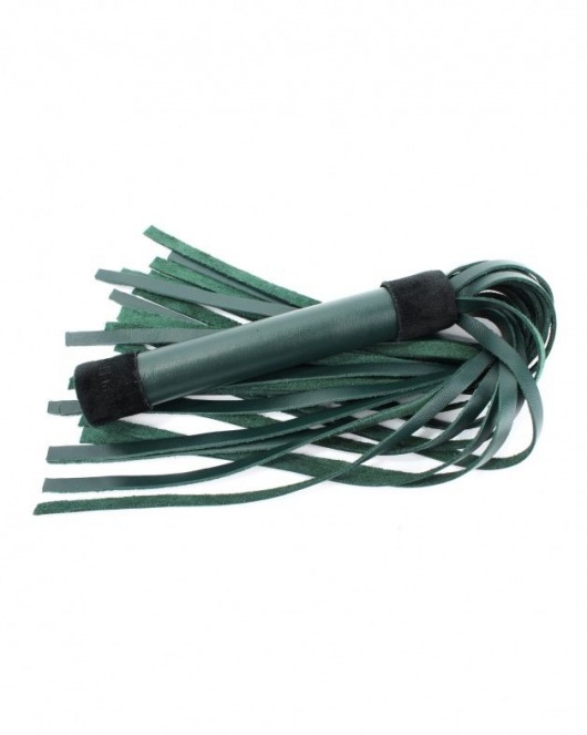 Плеть изумрудного цвета Ladys Arsenal с гладкой ручкой - 45 см. - БДСМ Арсенал - купить с доставкой в Мурманске