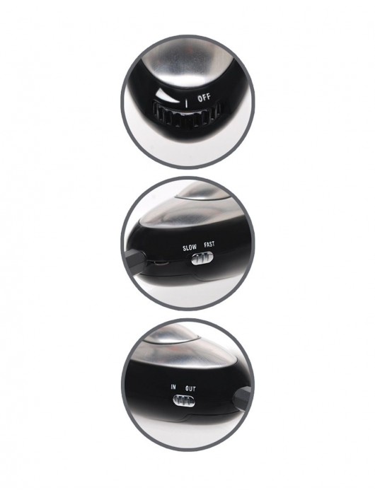 Черные электрические зажимы для сосков Shock Therapy Nipple Clamps - Pipedream - купить с доставкой в Мурманске