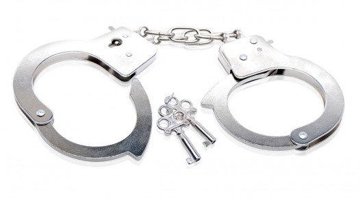Металлические наручники Beginner s Metal Cuffs - Pipedream - купить с доставкой в Мурманске