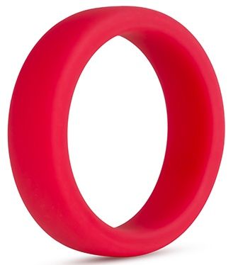 Красное эрекционное кольцо Silicone Go Pro Cock Ring - Blush Novelties - в Мурманске купить с доставкой