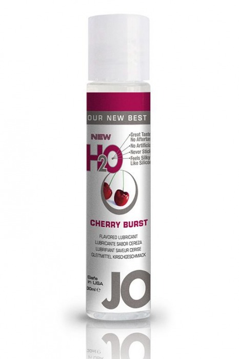 Ароматизированный лубрикант JO Flavored Cherry - 30 мл. - System JO - купить с доставкой в Мурманске