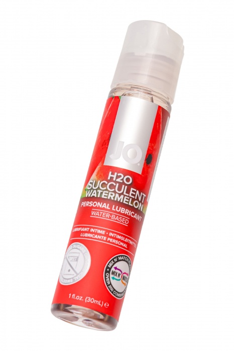 Лубрикант с ароматом арбуза JO Flavored Watermelon - 30 мл. - System JO - купить с доставкой в Мурманске