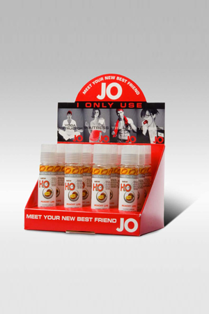 Лубрикант с ароматом персика JO Flavored Peachy Lips - 30 мл. - System JO - купить с доставкой в Мурманске