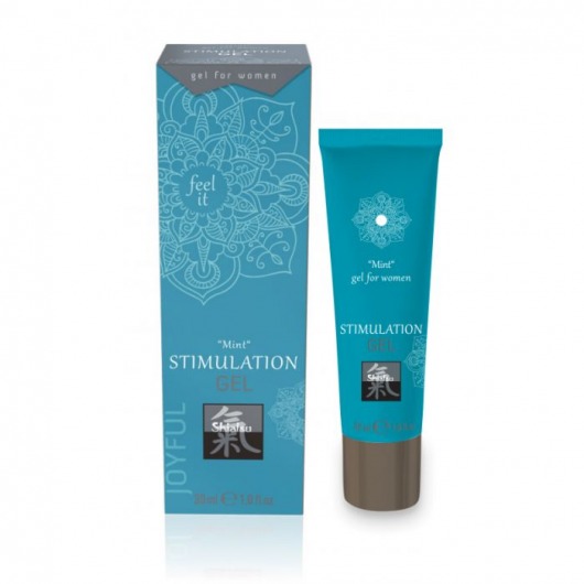 Возбуждающий интимный гель STIMULATION GEL Mint - 30 мл. - Shiatsu - купить с доставкой в Мурманске