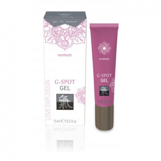 Возбуждающий интимный гель G-SPOT GEL - 15 мл. - Shiatsu - купить с доставкой в Мурманске