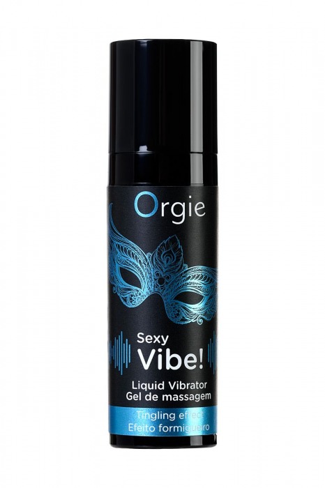 Гель для массажа ORGIE Sexy Vibe Liquid Vibrator с эффектом вибрации - 15 мл. - ORGIE - купить с доставкой в Мурманске