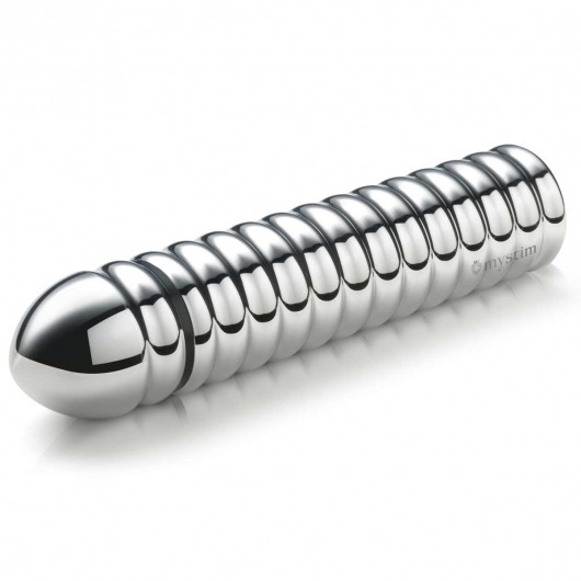 Рельефный фаллос для интенсивного электросекса Groovey George - 20 см. - MyStim - купить с доставкой в Мурманске