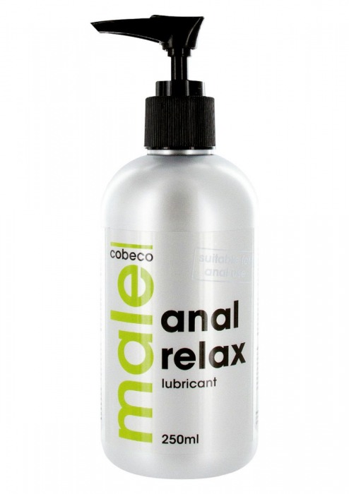 Анальный лубрикант MALE Cobeco Anal Relax Lubricant - 250 мл. - Cobeco - купить с доставкой в Мурманске