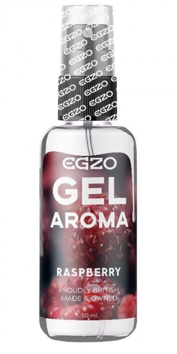 Интимный лубрикант EGZO AROMA с ароматом малины - 50 мл. - EGZO - купить с доставкой в Мурманске