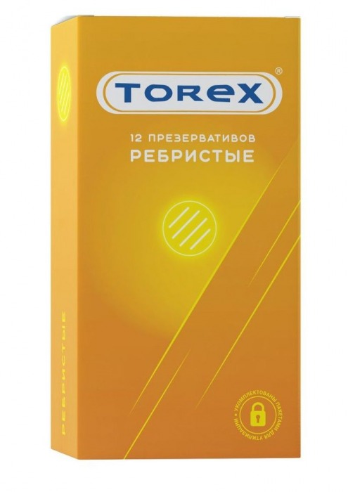 Текстурированные презервативы Torex  Ребристые  - 12 шт. - Torex - купить с доставкой в Мурманске