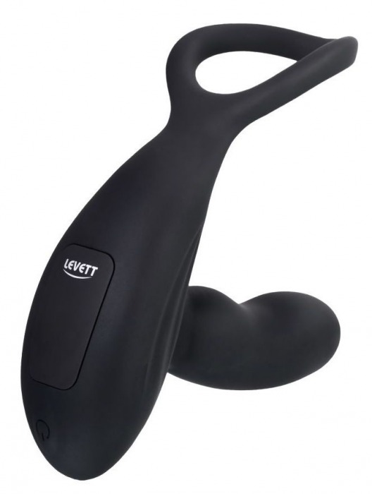 Черный стимулятор простаты Maud с вибрацией - Levett - в Мурманске купить с доставкой