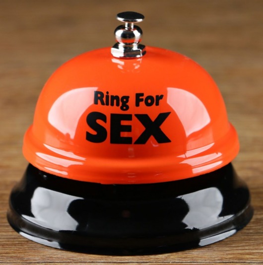 Настольный звонок RING FOR SEX - Сима-Ленд - купить с доставкой в Мурманске