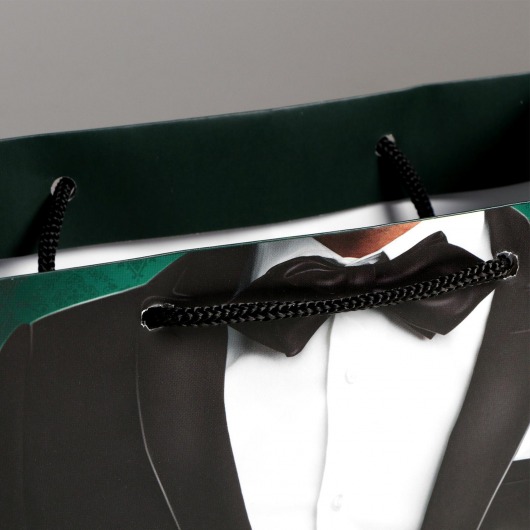 Малый бумажный пакет «Лучшему!» - 18 х 23 см. - Сима-Ленд - купить с доставкой в Мурманске