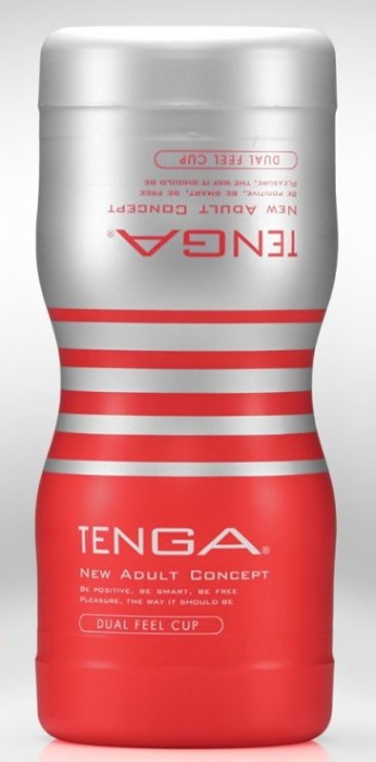 Мастурбатор TENGA Dual Sensation Cup - Tenga - в Мурманске купить с доставкой