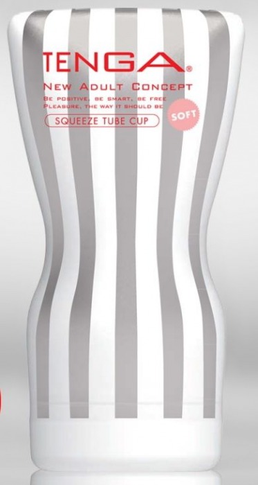 Мастурбатор TENGA Squeeze Tube Cup Soft - Tenga - в Мурманске купить с доставкой