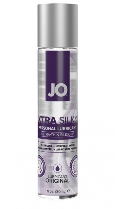 Лубрикант на силиконовой основе JO Xtra Silky - 30 мл. - System JO - купить с доставкой в Мурманске