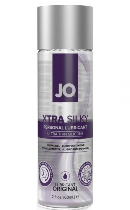 Лубрикант на силиконовой основе JO Xtra Silky - 60 мл. - System JO - купить с доставкой в Мурманске